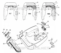 NOSEPAN XLT 0970756, XLT SKS 0970556,  and XLT RMK 0970956 (4937693769A008)