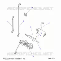 SISTEMA DI ALIMENTAZIONE CARBURANTE, RAIL, LINES AND THROTTLE BODY