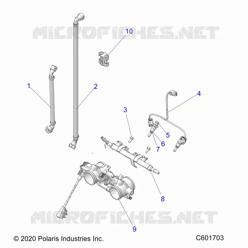 SISTEMA DI ALIMENTAZIONE CARBURANTE, RAIL, LINES AND THROTTLE BODY