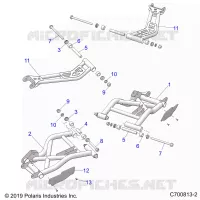 SOSPENSIONE POSTERIORE CONTROL ARMS