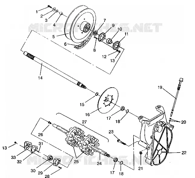 TRASMISSIONE ASSEMBLY LITE E943433 (49273427340016)