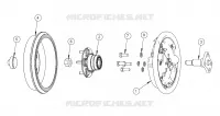 RUOTE, COMPONENTS, END, RIGHT REAR
