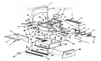 ESTENSIONE RACK   TUNNEL WIDETRAK LX 0962064 AND EUROPEAN WIDETRAK LX E962 (4931643164A014)
