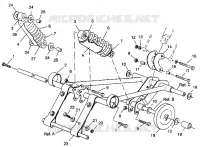 ANTERIORE COPPIA ARM XLT 0940767, XLT SP 0940667   XLT SKS 0940567 (4925022502023A)