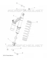 SUSPENSION, AMMORTIZZATORE POSTERIORE, MOUNTING