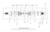 DRIVE TRAIN, DRIVE POSTERIORE ALBERO
