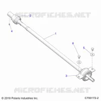 TRASMISSIONE, REAR PROP SHAFT