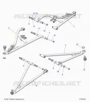 SOSPENSIONI ANTERIORI CONTROL ARMS