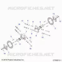 SUSPENSION, PORTAPACCHI POSTERIORE