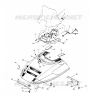 CAPPA DI MONTAGGIO LITE 0953433, STARLITE 0953427  and LITE DELUXE 0953431 (4928902890A010)