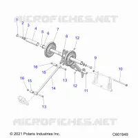 SUSPENSION, POSTERIORE COPPIA ARM