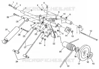 POSTERIORE COPPIA ARM XCF 0971643 (4938613861B011)