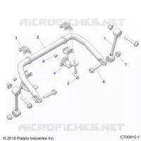 SUSPENSION, FRONT BARRA DI STABILIZZAZIONE- G21GMD99AJ/AZ/BJ/BZ (C701011-2)
