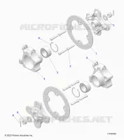 SOSPENSIONI ANTERIORI CARRIER AND HUB