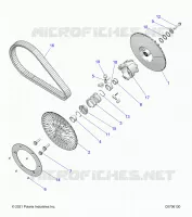 TRASMISSIONE, SECONDARY CLUTCH