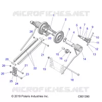 SUSPENSION, POSTERIORE COPPIA ARM