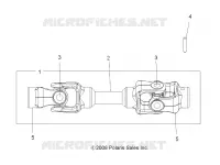 TRASMISSIONE, REAR PROP ALBERO