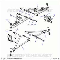 SOSPENSIONI ANTERIORI CONTROL ARMS
