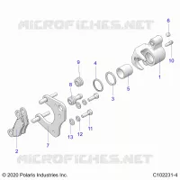 FRENO ANTERIORE CALIPER