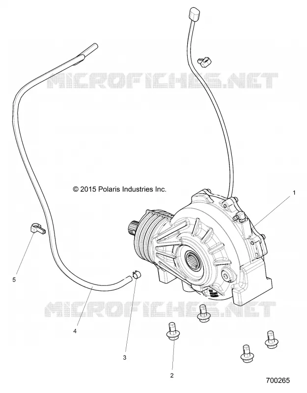 DRIVE TRAIN, FRONT SCATOLA INGRANAGGI MONTAGGIO