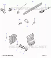 ELETTRICO, SWITCHES, SENSORS, ECU AND CONTROL MODULES