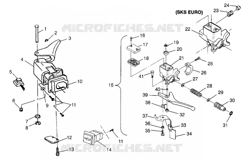 CONTROLLI 500 0972764, EUROPEAN 500 E972764, 500 SKS 0972564,  EUROPEAN 500 (4938393839B009)