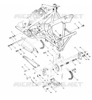 TRANSMISSIONE ANTERIORE ASSEMBLY 1988 4 X 4 UPDATE