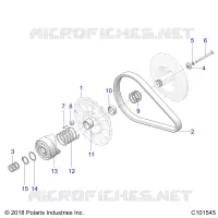 TRASMISSIONE, SECONDARY CLUTCH