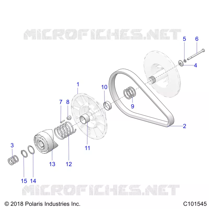 TRASMISSIONE, SECONDARY CLUTCH