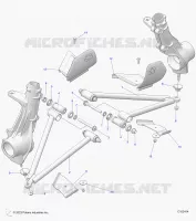 SUSPENSION, A-ARM AND PAVONEGGIARSI MOUNTING