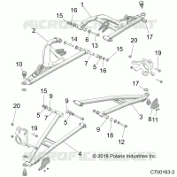 SOSPENSIONI ANTERIORI CONTROL ARMS