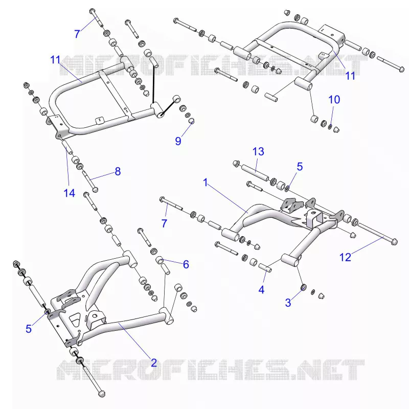 SOSPENSIONE POSTERIORE CONTROL ARMS