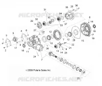 TRASMISSIONE, SCATOLA DEGLI INGRANAGGI, DIFFERENZIALE, INTERNAL COMPONENTS