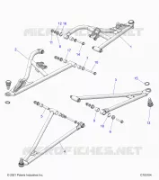 SOSPENSIONI ANTERIORI CONTROL ARMS