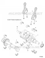 ENGINE, ALBERO MOTORE AND BEARINGS