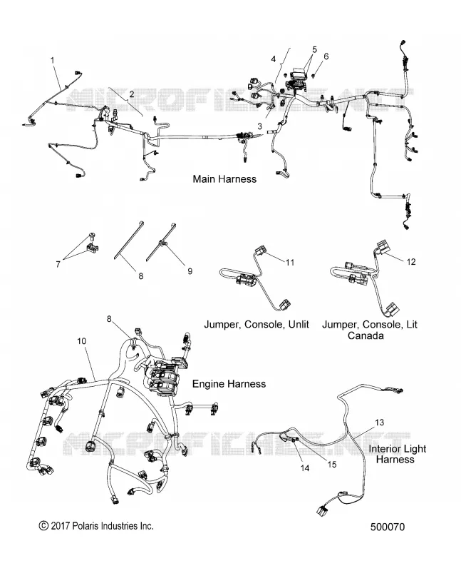 ELETTRICO, WIRE HARNESS