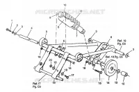 ANTERIORE COPPIA ARM (TOURING) TRAIL TOURING 0972262 and EUROPEAN TRAIL TOURING (4938313831C007)
