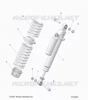 SUSPENSION, SHOCK ANTERIORE MOUNTING