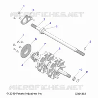 TRASMISSIONE, JACKSHAFT AND DRIVESHAFT