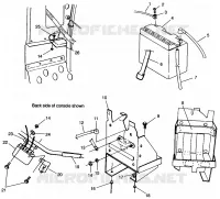 BATTERIA BOX XLT TOURING  0963357 and EUROPEAN XLT TOURING  E963357 (4931923192C003)