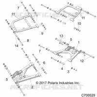 SOSPENSIONE POSTERIORE CONTROL ARMS