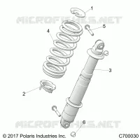 SOSPENSIONE POSTERIORE SHOCK MOUNTING