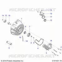 ENGINE, SISTEMA DI RAFFREDDAMENTO AND WATER PUMP