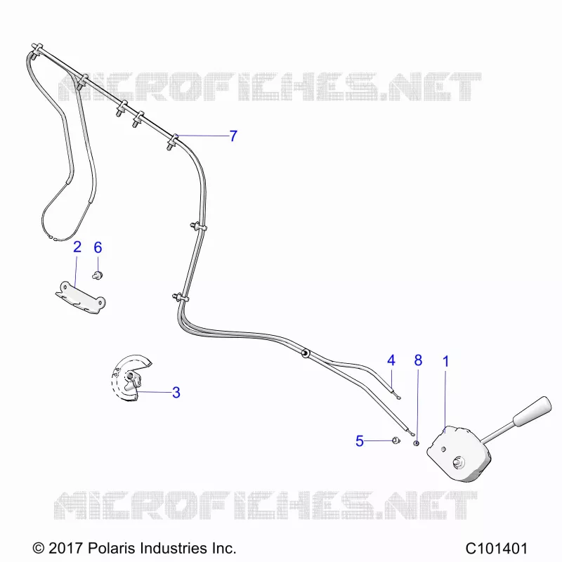 TRASMISSIONE, SHIFT LEVER
