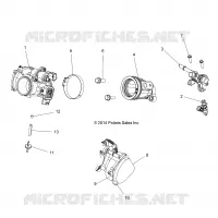 ENGINE, CORPO FARFALLATO AND FUEL RAIL