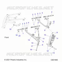 SUSPENSION, CONTROL ARMS, and SPINDLE