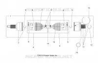 DRIVE TRAIN, DRIVE POSTERIORE ALBERO