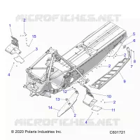 CHASSIS, PROTEZIONE FRIZIONE/FOOTRESTS/RUNNING BOARDS