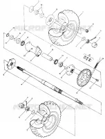 RUOTA POSTERIORE DRIVE ASSEMBLY (49147514750019)