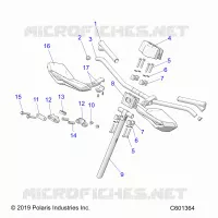 STERZO SUPERIORE &amp; MANUBRIO ASM.